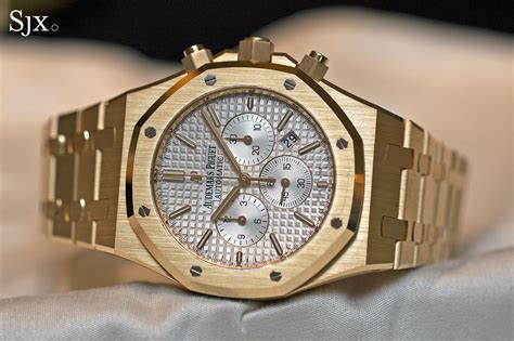 ap gold royal oak|audemars piguet royal oak sale.